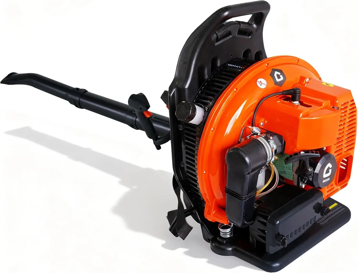 62CC Gas Backpack Leaf Blower, 880 CFM 320 MPH, Professional Yard Cleanup Blower for Lawn Care, Leaves & Debris